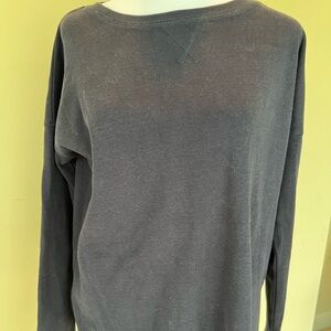 Eddie Bauer women’s large legend wash blue lightweight sweatshirt